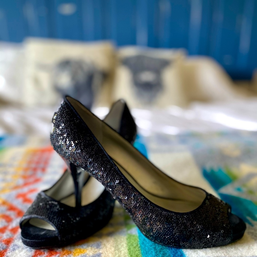 Black heels